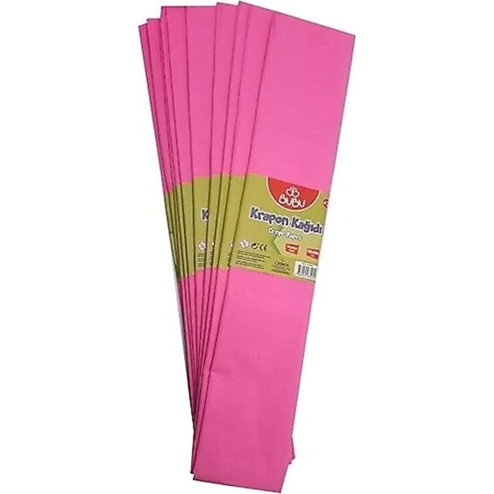 Bu-Bu Krapon Kağidi 10'Lu Pembe