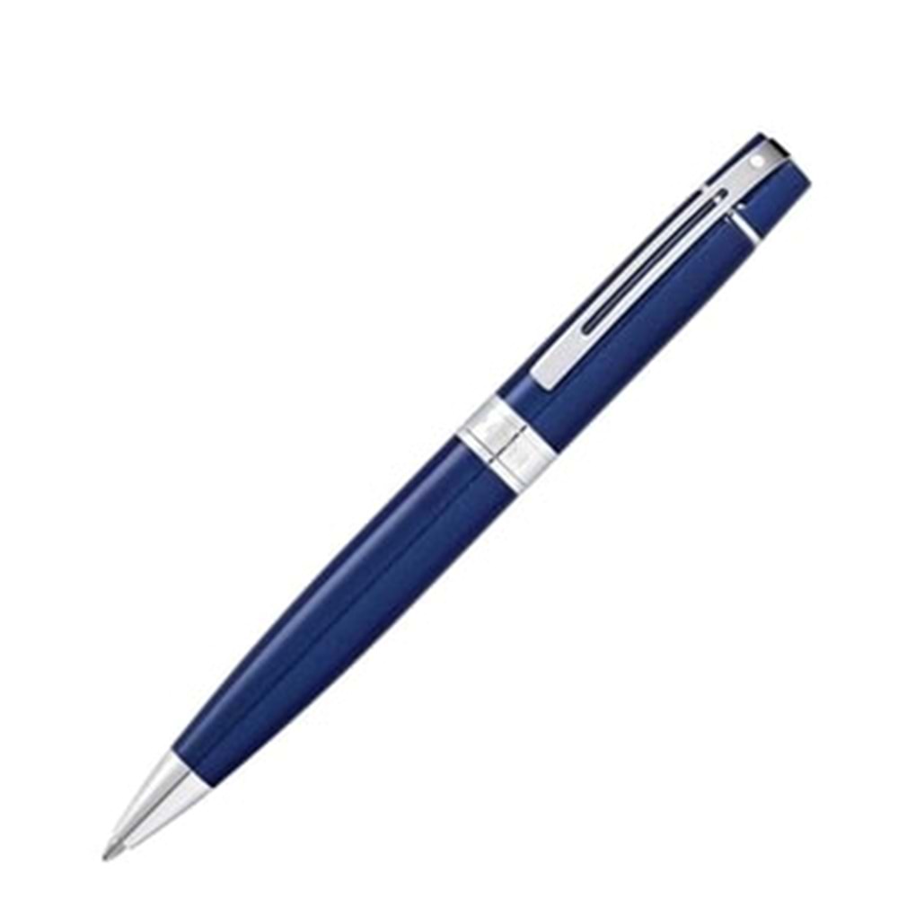 9328-2 Sheaffer 300 Serisi Tükenmez Parlak Lacivert Krom