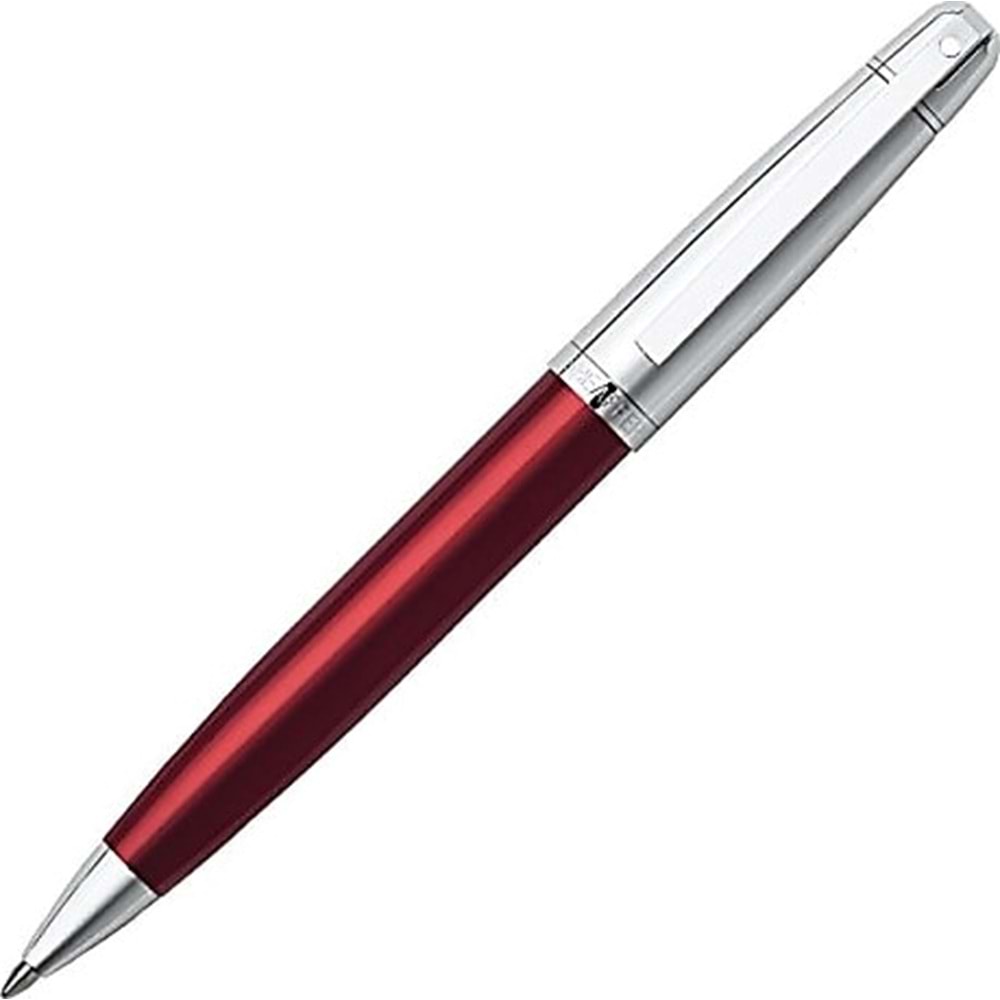 9336-2 Sheaffer 500 Serisi Tükenmez Krom Parlak Kırmızı