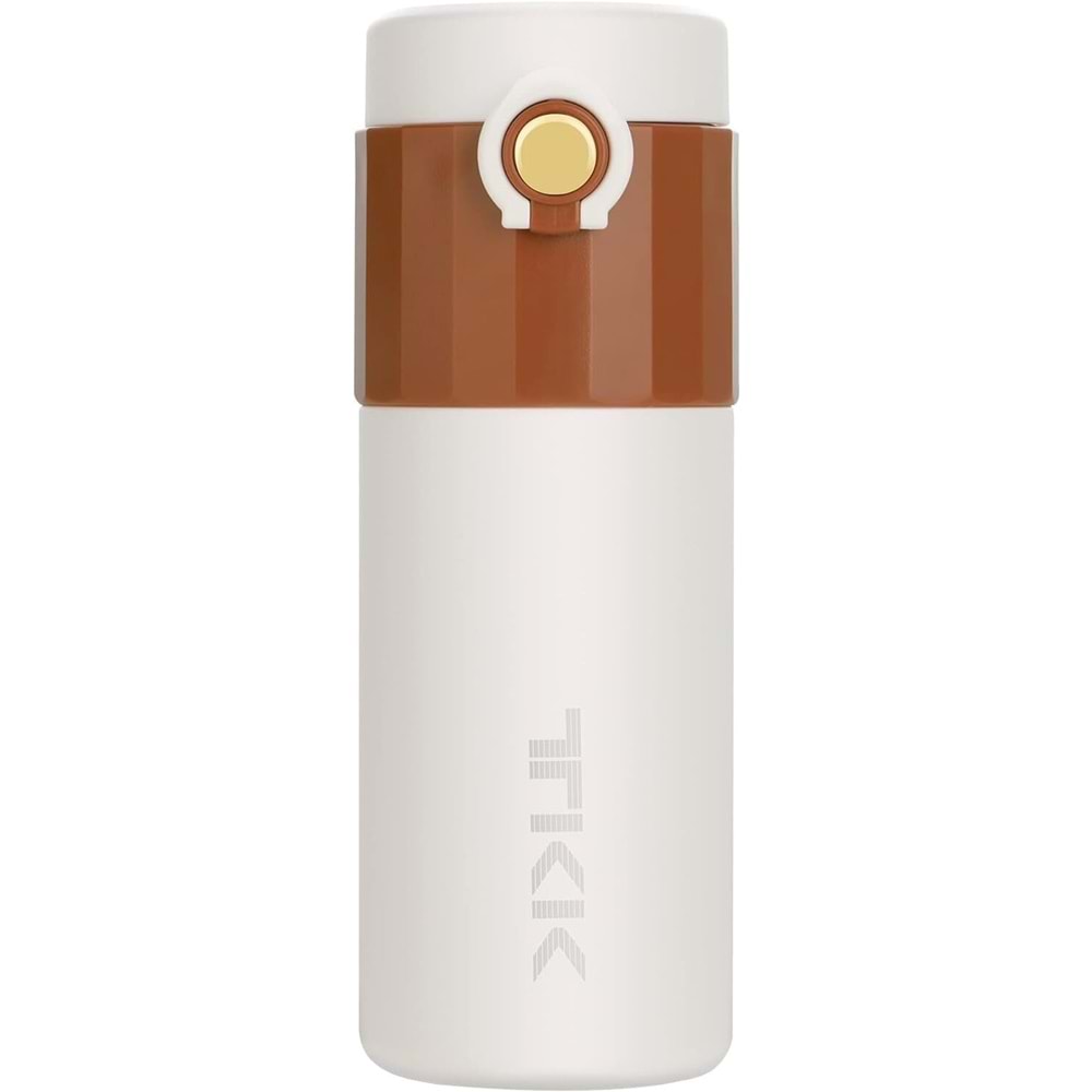 Vagonlife T2007 Tkk Paslanmaz Çelik Termos 450 Ml Kahverengi