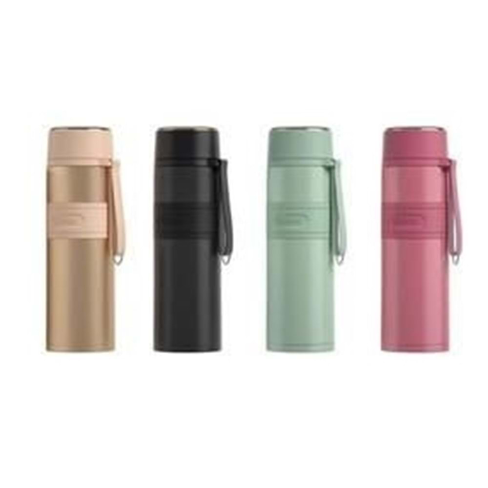 Shotay Beste Çelik Termos Matara 500 Ml. (4 Ass.)