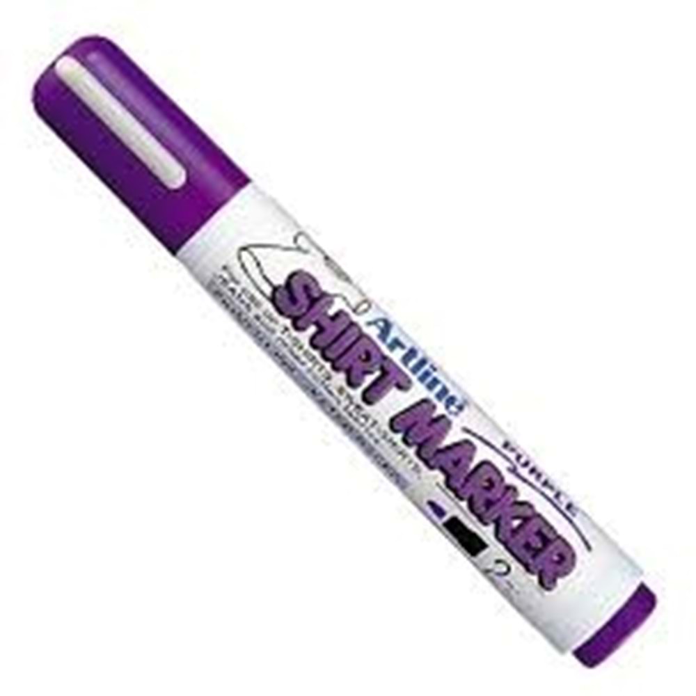 Artline Shirt Marker Tişört Markörü Uç : 2.0 Mm Mor