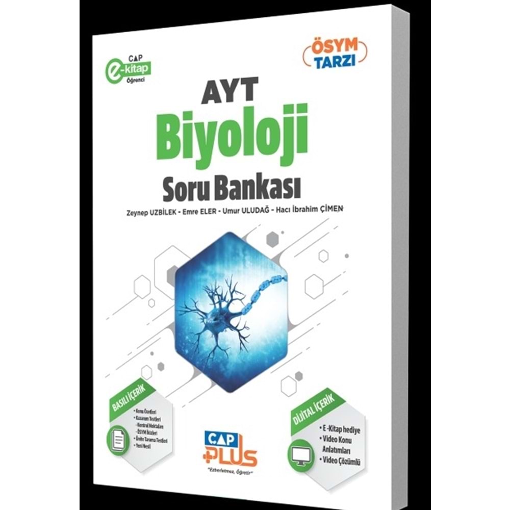 Çap Yks Ayt Plus S.B. Biyoloji - 2024-25