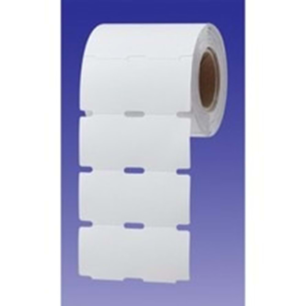 Herboy 38mm x 80mm Termal Karton 100 gr Raf Etiketi Çentikli 350 Sarım