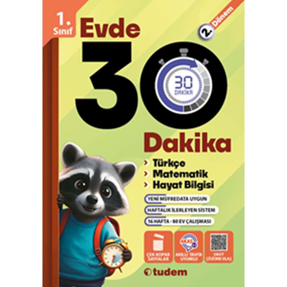 Evde 30 Dakika 1.Sınıf 2.Dönem
