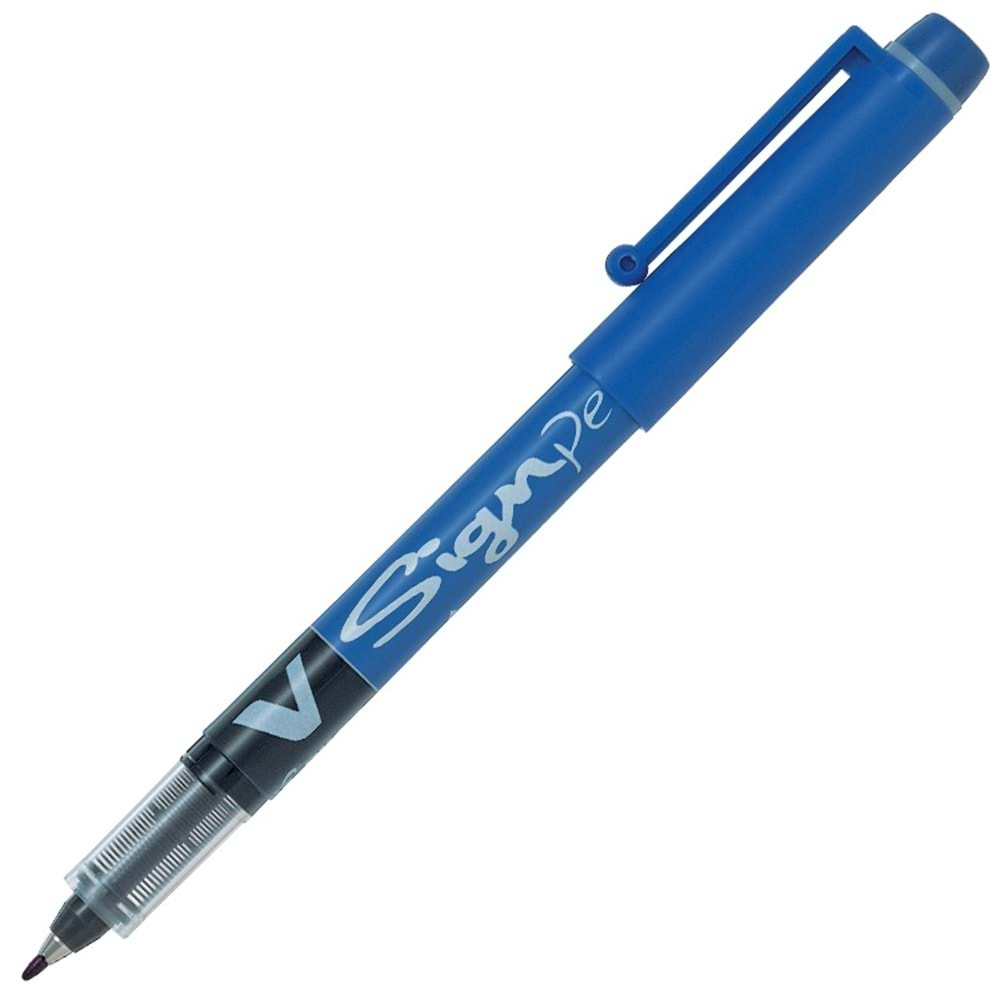 Pilot Q Sw-Vsp-L Signpen Keçeli Kalem Kalem Mavi