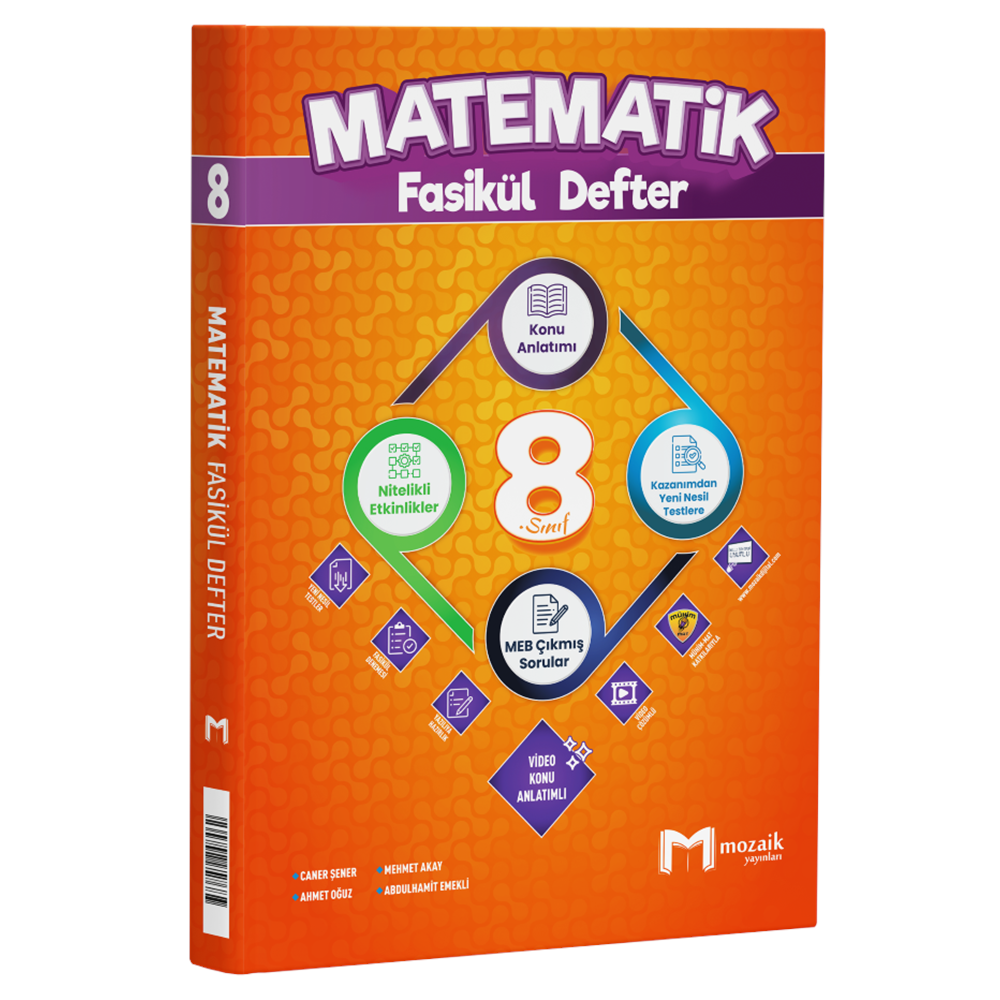 8.Sınıf Mozaik Fasikül Defter Matematik 26-27