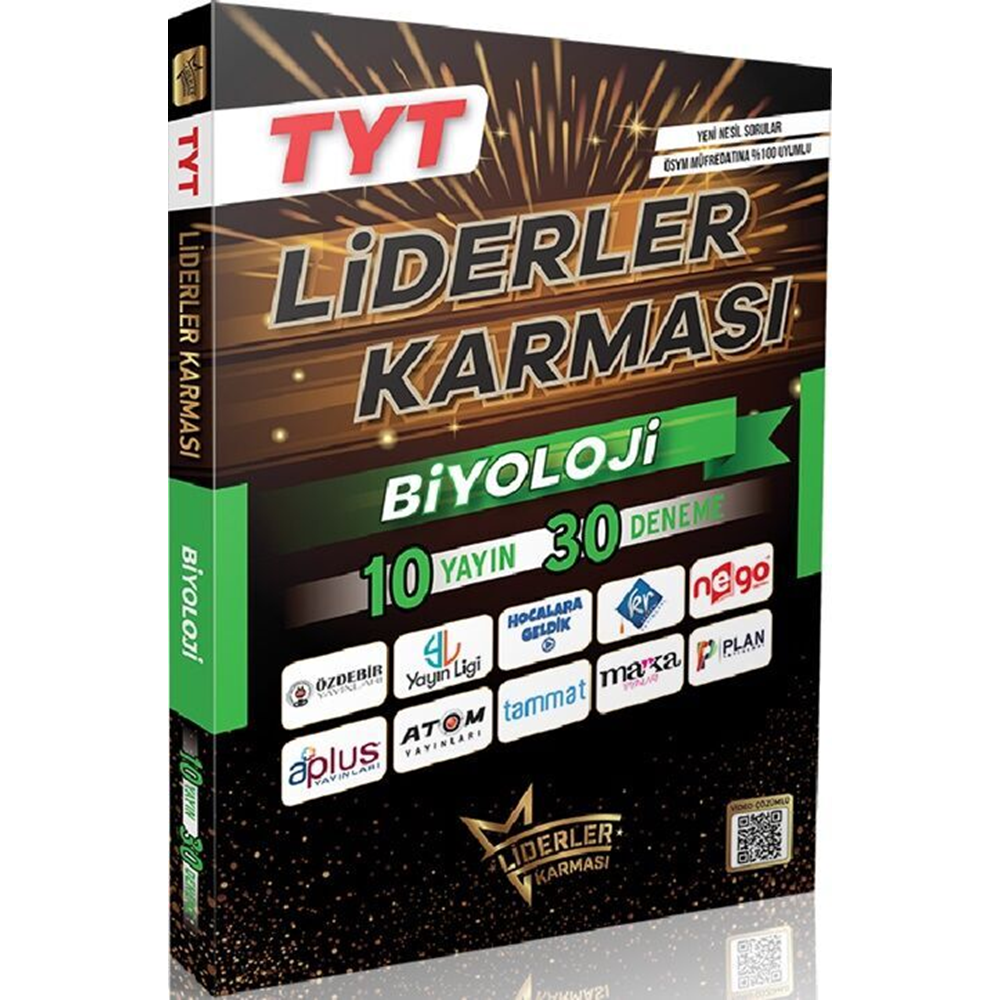 Tyt Biyoloji Deneme 10 Yayın 30 Deneme