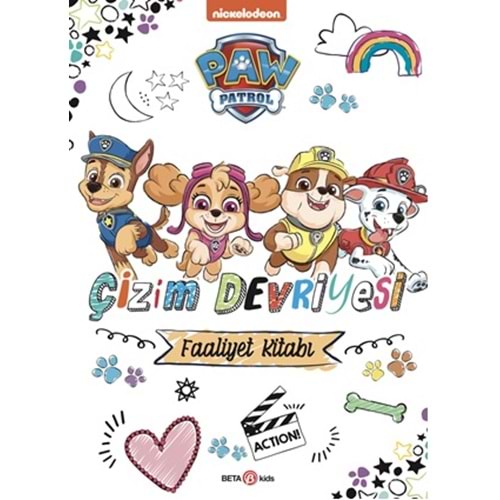 Paw Patrol-Çizim Devriyesi Faaliyet Kitabı